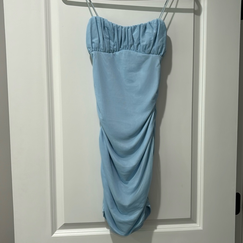 Princess Polly rushed mesh gown